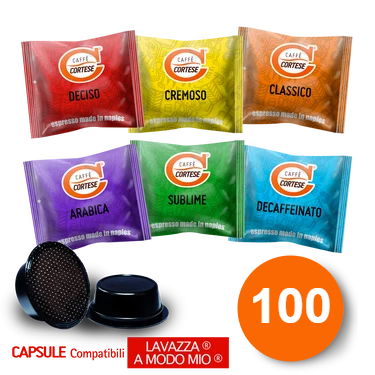 Capsule A Modo Mio® — Compatibili con Lavazza® A Modo Mio®
